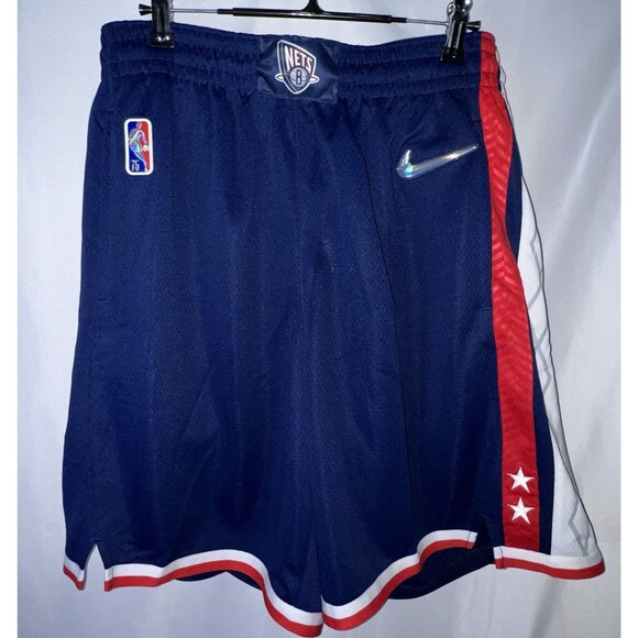 Brooklyn Nets Nike Dri Fit Swingman 75th Anniversary Shorts Men’s Size Medium - Picture 1 of 13